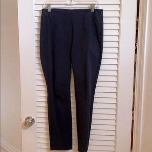 Theory side zip stretch pants